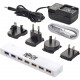 Tripp Lite U360-007C-2X3 7-Port USB 3.0 / USB 2.0 Combo Hub - USB 3.0 Micro-B - External - 7 USB Port(s) - 5 USB 2.0 Port(s) - 2 USB 3.0 Port(s) - Mac, Chrome OS, PC U360-007C-2X3