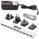 Tripp Lite U360-010C-2X3 10-Port USB 3.0 / USB 2.0 Combo Hub - USB 3.0 Micro-B - External - 10 USB Port(s) - 8 USB 2.0 Port(s) - 2 USB 3.0 Port(s) - PC, Mac, Chrome OS U360-010C-2X3