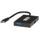 Tripp Lite U460-004-2A2C-2 4-Port USBC Hub - USB 3.1 (3.1 Gen 2) Type C - External - 4 USB Port(s) - 4 USB 3.1 Port(s) - Mac, PC U460-004-2A2C-2