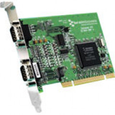 Brainboxes 1 Port RS232 plus 1 Port RS422/485 PCI Serial Card - Plug-in Card - Universal PCI - PC - 2 x Number of Serial Ports External - TAA Compliant UC-357