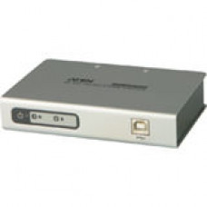 ATEN UC4852 2-port USB-to-Serial RS-422/485 Hub - External - USB - 1 x Number of USB Ports - RoHS, WEEE Compliance UC4852