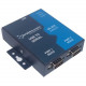 Brainboxes 2 Port RS232 USB to Serial Adapter - USB 2.0 - DIN Rail Mountable - RoHS, WEEE Compliance US-257
