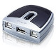 ATEN US221A 2-port USB Switch - USB - External - 3 USB Port(s) - 3 USB 2.0 Port(s) US221A