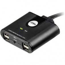 ATEN 2-Port USB Peripheral Sharing Device - USB - External - 7 USB Port(s) - 7 USB 2.0 Port(s) - RoHS, WEEE Compliance US224