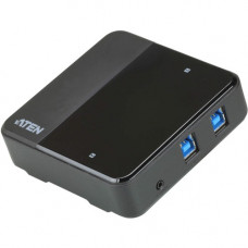 ATEN 2 x 4 USB 3.2 Gen1 Peripheral Sharing Switch - USB Type B - External - 4 USB Port(s) - Mac, Linux, PC US3324