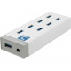 Comprehensive USB 7 Port Charging Station/Hub - USB - External - 7 USB Port(s) - 7 USB 3.0 Port(s) USB3-7HUB
