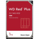 Western Digital WD Red WD10EFRX 1 TB Hard Drive - 3.5" Internal - SATA (SATA/600) - Storage System Device Supported - 5400rpm - 180 TB TBW - 3 Year Warranty - China RoHS, RoHS, WEEE Compliance WD10EFRX-20PK