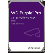 Western Digital WD Purple Pro WD101PURP 10 TB Hard Drive - 3.5" Internal - SATA (SATA/600) - Conventional Magnetic Recording (CMR) Method - Server, Video Surveillance System, Storage System, Video Recorder Device Supported - 7200rpm - 550 TB TBW - 20