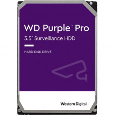 Western Digital WD Purple Pro WD121PURP 12 TB Hard Drive - 3.5" Internal - SATA (SATA/600) - Conventional Magnetic Recording (CMR) Method - Server, Video Surveillance System, Storage System, Video Recorder Device Supported - 7200rpm - 550 TB TBW - 20