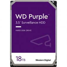 Western Digital WD Purple WD180PURZ-20PK 18 TB Hard Drive - 3.5" Internal - SATA (SATA/600) - Network Video Recorder Device Supported - 7200rpm - 360 TB TBW - 3 Year Warranty WD180PURZ-20PK