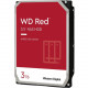 Western Digital WD Red WD30EFAX 3 TB Hard Drive - 3.5" Internal - SATA (SATA/600) - Storage System Device Supported - 5400rpm - 180 TB TBW WD30EFAX-20PK