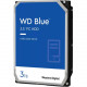 Western Digital WD Blue WD30EZAZ 3 TB Hard Drive - 3.5" Internal - SATA (SATA/600) - Desktop PC, Storage System Device Supported - 5400rpm WD30EZAZ-20PK