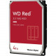 Western Digital WD Red WD40EFAX 4 TB Hard Drive - 3.5" Internal - SATA (SATA/600) - Storage System Device Supported - 5400rpm - 180 TB TBW WD40EFAX-20PK