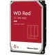 Western Digital WD Red WD60EFAX 6 TB Hard Drive - SATA (SATA/600) - 3.5" Drive - Internal - 5400rpm - 256 MB Buffer WD60EFAX
