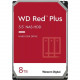 Western Digital WD Red Plus WD80EFZZ 8 TB Hard Drive - 3.5" Internal - SATA (SATA/600) - Conventional Magnetic Recording (CMR) Method - Storage System Device Supported - 5640rpm - 3 Year Warranty WD80EFZZ