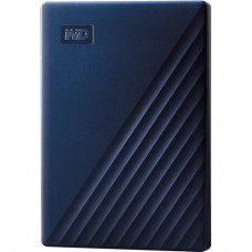 Western Digital WD My Passport for Mac 4 TB Portable Hard Drive - External - Midnight Blue - USB 3.2 - 256-bit Encryption Standard - 3 Year Warranty WDBA2F0040BBL-WESN