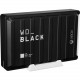 Western Digital WD Black D10 WDBA5E0120HBK-NESN 12 TB Portable Hard Drive - External - Black - Desktop PC, Gaming Console Device Supported - USB 3.2 - 7200rpm - 3 Year Warranty WDBA5E0120HBK-NESN