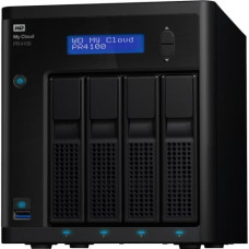 Western Digital WD 8TB My Cloud PR4100 Pro Series Media Server with Transcoding, NAS - Network Attached Storage - Intel Pentium N3710 Quad-core (4 Core) 1.60 GHz - 8 TB Installed HDD Capacity - 4 GB RAM DDR3L SDRAM - RAID Supported 0, 1, 5, 10, JBOD - 4 x