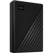 Western Digital WD My Passport WDBPKJ0050BBK-WESN 5 TB Portable Hard Drive - External - Black - USB 3.0 - 256-bit Encryption Standard - 3 Year Warranty WDBPKJ0050BBK-WESN