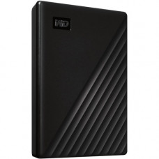 Western Digital WD My Passport 2 TB Portable Hard Drive - External - Black - USB 3.2 - 256-bit Encryption Standard WDBYVG0020BBK-WESN