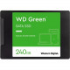 Western Digital WD Green WDS240G3G0A 240 GB Solid State Drive - 2.5" Internal - SATA (SATA/600) - Desktop PC, Notebook Device Supported - 545 MB/s Maximum Read Transfer Rate WDS240G3G0A