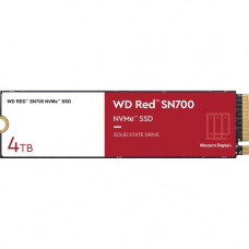 Western Digital WD Red S700 WDS400T1R0C 4 TB Solid State Drive - M.2 2280 Internal - PCI Express NVMe (PCI Express NVMe 3.0 x4) - Storage System Device Supported - 5100 TB TBW - 3400 MB/s Maximum Read Transfer Rate - 5 Year Warranty WDS400T1R0C