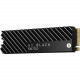 Western Digital WD Black SN750 WDS500G3XHC 500 GB Solid State Drive with Heatsink - PCI Express (PCI Express 3.0 x4) - 300 TB (TBW) - Internal - M.2 2280 - 3.39 GB/s Maximum Read Transfer Rate - 2.54 GB/s Maximum Write Transfer Rate WDS500G3XHC