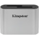 Kingston USB3.2 Gen1 Workflow Dual-Slot SDHC/SDXC UHS-II Card Reader - SDHC, SDXC - USB 3.2 (Gen 1) Type CExternal WFS-SD