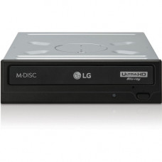 LG WH16NS60 Blu-ray Writer - BD-R/RE Support - 48x CD Read/48x CD Write/24x CD Rewrite - 12x BD Read/12x BD Write/2x BD Rewrite - 16x DVD Read/16x DVD Write/8x DVD Rewrite - Quad-layer Media Supported - SATA - 5.25" - 1/2H WH16NS60