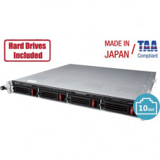 Buffalo TeraStation 5420RN Windows Server IoT 2019 Standard 16TB 4 Bay Rackmount (4x4TB) NAS Hard Drives Included RAID iSCSI - Intel Atom C3338 Dual-core (2 Core) 1.50 GHz - 4 x HDD Supported - 40 TB Supported HDD Capacity - 4 x HDD Installed - 16 TB Inst