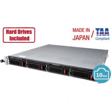 Buffalo TeraStation 5420RN Windows Server IoT 2019 Standard 40TB 4 Bay Rackmount (4x10TB) NAS NAS Hard Drives Included RAID iSCSI - Intel Atom C3338 Dual-core (2 Core) 1.50 GHz - 4 x HDD Supported - 40 TB Supported HDD Capacity - 4 x HDD Installed - 40 TB