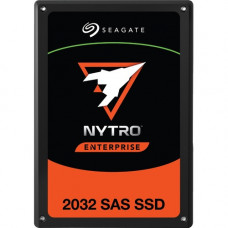 Seagate Nytro 2032 XS1920SE70124 1.92 TB Solid State Drive - 2.5" Internal - SAS (12Gb/s SAS) - Storage System Device Supported - 1 DWPD - 3500 TB TBW - 840 MB/s Maximum Read Transfer Rate XS1920SE70124