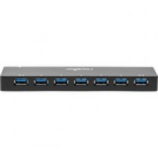 Rocstor 7-port USB Hub - USB 3.0 - External - 7 USB Port(s) - 7 USB 3.0 Port(s) Y10P003-B1