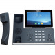 Yealink SIP-T58W Pro IP Phone - Corded/Cordless - Corded/Cordless - Bluetooth, Wi-Fi - Wall Mountable, Desktop - Classic Gray - VoIP - 2 x Network (RJ-45) - PoE Ports 1301113