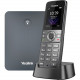 Yealink W73P IP Phone - Cordless - Corded - DECT - Wall Mountable - Space Gray, Classic Gray - VoIP - 1 x Network (RJ-45) - PoE Ports 1302022