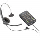 Plantronics T110H base has a Quick Disconnect (QD) connector for use with any Plantronics QD-equipped headset. Headset sold separately. - Corded - 1 x Phone Line - TAA Compliance 204556-01