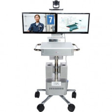 Polycom RealPresence Utility Cart 500 - H.239, H.323, H.224, H.281, H.225, H.241, H.245, H.460, H.221, H.231, H.264 - 60 fps - 1 x HDMI In - 2 x HDMI Out - 1 x VGA In - Pedestal Mount 7200-65270-125