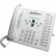 Cisco Unified 6961 IP Phone - Refurbished - Desktop, Wall Mountable - White - 12 x Total Line - VoIP - PoE Ports - Monochrome CP-6961-W-K9-RF