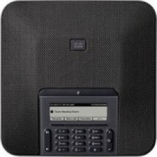 Cisco 7832 IP Conference Station - Refurbished - Corded - Smoke - VoIP - Caller ID - SpeakerphoneNetwork (RJ-45) - PoE Ports - Monochrome - SIP, SDP, UDP, RTP, DHCP, GARP, RTCP, LLDP, LLDP-MED, SRTP, TLS, ... Protocol(s) CP-7832-K9-RF