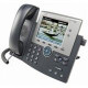 Cisco Unified IP Phone 7945G - VoIP phone - SCCP, SIP - silver, dark gray - refurbished - TAA Compliance CP-7945G-RF