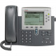 Cisco Unified 7962G IP Phone - Refurbished - Wall Mountable, Desktop - Dark Gray, Silver - 6 x Total Line - VoIP - 2 x Network (RJ-45) - PoE Ports - Monochrome - SCCP, SIP, DHCP, LDAP Protocol(s) CP-7962G-RF