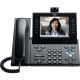 Cisco Unified 9971 IP Phone - Refurbished - Wall Mountable - Charcoal - 6 x Total Line - VoIP - Caller ID - Speakerphone - 2 x Network (RJ-45) - USB - PoE Ports - Color CP-9971-C-K9-RF