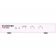 FORTINET FortiVoice 20E2 VoIP Gateway - 2 x RJ-45 - 2 x FXS - 2 x FXO - Fast Ethernet - Desktop FVE-20E2-BDL-311-60