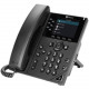 Polycom VVX 350 IP Phone - Desktop - TAA Compliant - 6 x Total Line - VoIP - Speakerphone - 2 x Network (RJ-45) - USB - PoE Ports - Color - SIP, SDP, DHCP, SNTP, LLDP-MED, NAT, RTCP, RTP, IPv6, IPv4, TCP, ... Protocol(s) - TAA Compliance G2200-48830-025