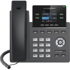 Grandstream GRP2612 IP Phone - Corded - Corded - Wall Mountable - 2 x Total Line - VoIP - 2 x Network (RJ-45) - PoE Ports - Color - SIP, TCP, UDP, RTP, RTCP, ARP, ICMP, DHCP, PPPoE, NTP, STUN, ... Protocol(s) GRP2612P