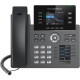 Grandstream IP Phone - Corded - Corded/Cordless - Wi-Fi, Bluetooth - Desktop - 4 x Total Line - VoIP - IEEE 802.11a/b/g/n/ac - Speakerphone - 2 x Network (RJ-45) - PoE Ports - Color - SIP, TCP, UDP, RTP, RTCP, ARP, ICMP, DHCP, PPPoE, NTP, STUN, ... Protoc