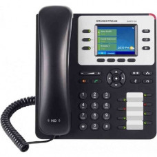 Grandstream GXP2130 IP Phone - Wall Mountable - 3 x Total Line - VoIP - Speakerphone - 2 x Network (RJ-45) - USB - PoE Ports - Color - SIP, TCP, UDP, RTP, RTCP, ARP, ICMP, DHCP, PPPoE, NTP, STUN, ... Protocol(s) GXP2130