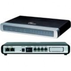 Grandstream GXW4104 VoIP Gateway - 2 x RJ-45 - 4 x FXO - Fast Ethernet - Rack-mountable, Desktop, Wall Mountable GXW4104