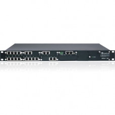 AudioCodes Mediant 1000B VoIP Gateway - 6 x RJ-45 - Gigabit Ethernet - T-carrier, E-carrier - 14 x Expansion Slots - 1U High - Rack-mountable M1KB-D2-2AC