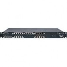 AudioCodes Mediant 1000B Survivable Branch Appliance - 6 x RJ-45 - Gigabit Ethernet - T-carrier, E-carrier - 14 x Expansion Slots - 1U High - Rack-mountable M1KB-SBA-2AC-ES